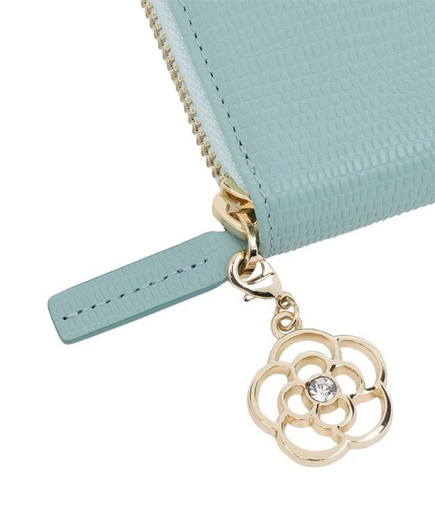 CLATHAS ペーシュ ラウンド長財布 ミント