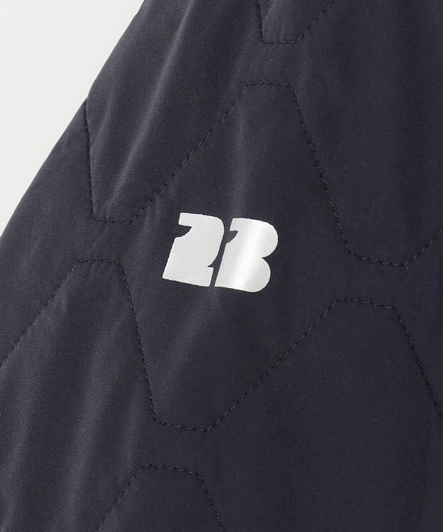 23区GOLF 【WOMEN】【防寒】キルティング ブルゾン ネイビー系