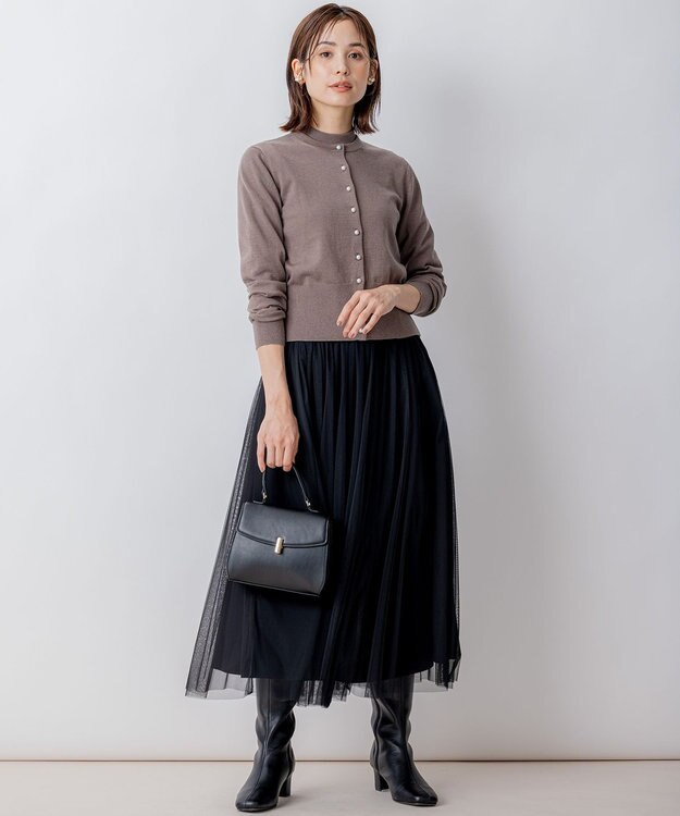 組曲 S 【WEB限定・2SET】ベーシックツイン ニット ブラウン系