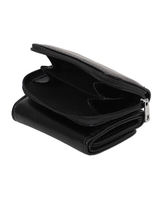 WEGO イニシャルパーツミニウォレット ブラック