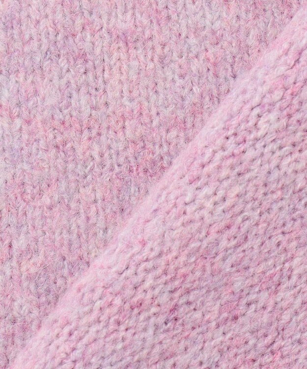 ANY ニットチュニック ラベンダー