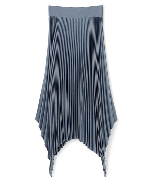 JOSEPH プリーテッドフランネル　プリーツスカート Cloudy Blue