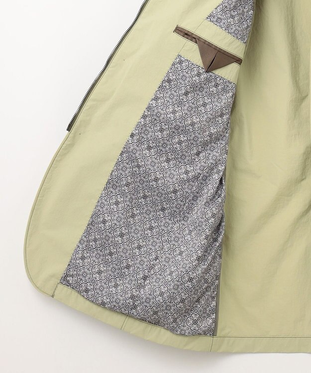 JOSEPH ABBOUD 【軽量/ECO撥水】ナイロンワッシャー ジャケット ライトグリーン系