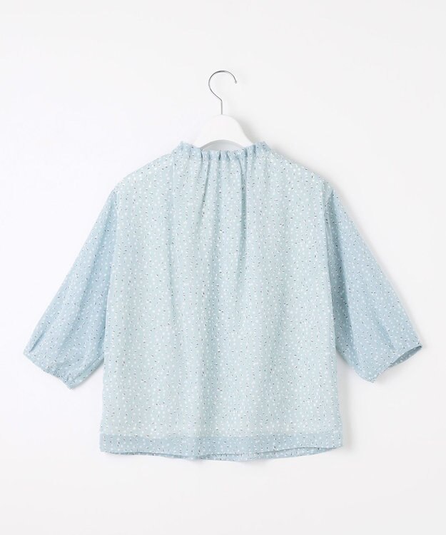 J.PRESS LADIES S 【洗える】hand drawn dots ボトルネック カットソー サックスベース系