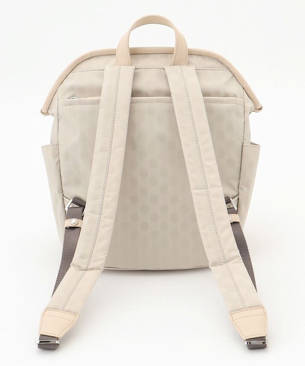 Y'SACCS Polka Dots　パイピングポケットコンパクトリュック アイボリー