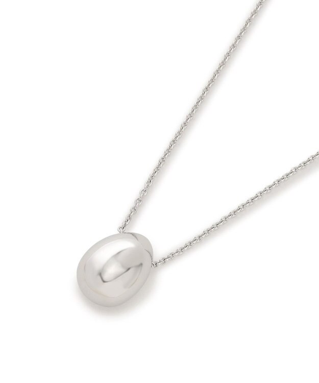 23区 メタル ドロップ ネックレス シルバー系