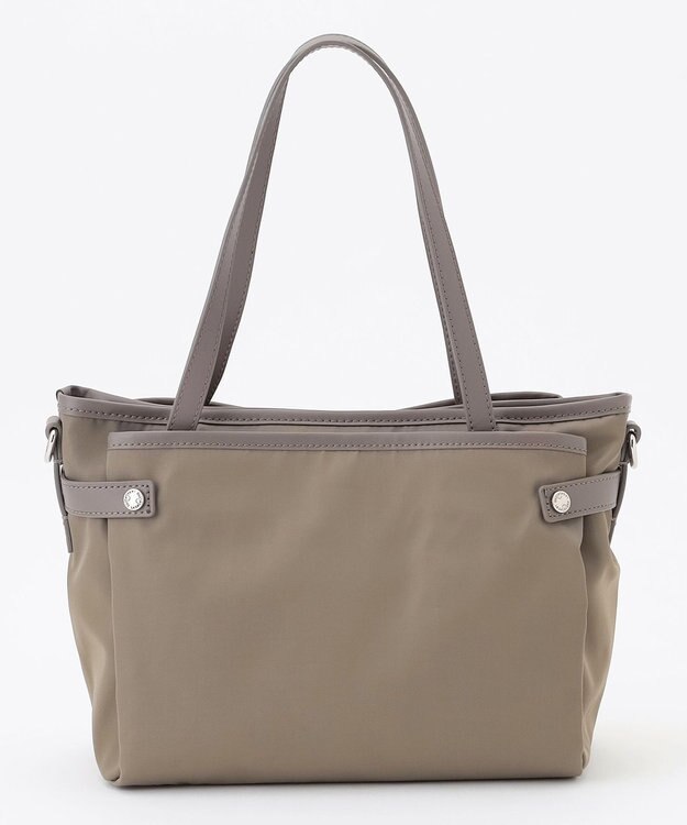 LA BAGAGERIE 【撥水ナイロン】ベーシック2WAYミニトート グレージュ