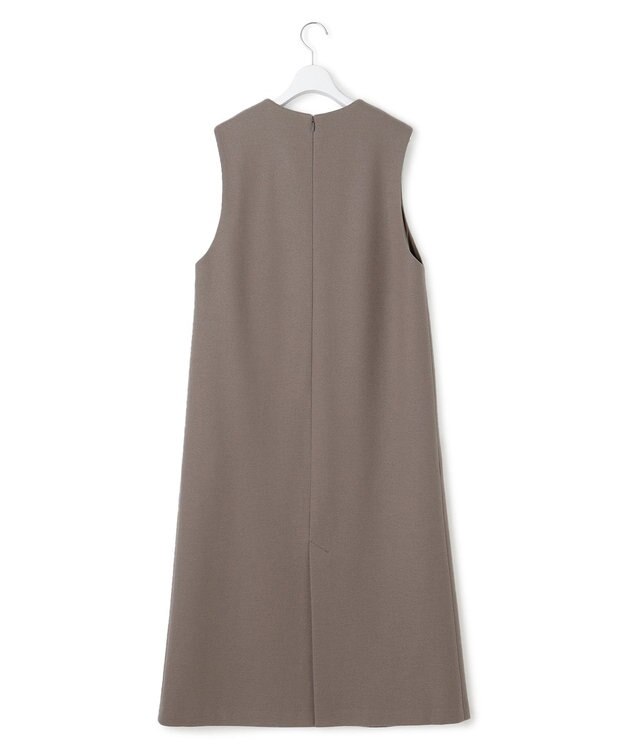 23区 S ウールミルドジャージー ジャンパースカート ブラウン系