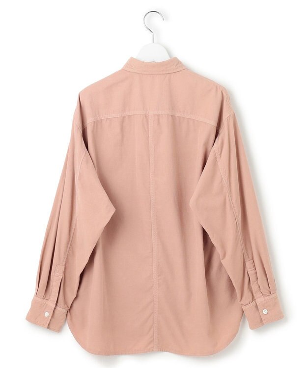 23区 【見上愛さん着用/Oggi11月号掲載】コットン コーデュロイ シャツ ピンク系