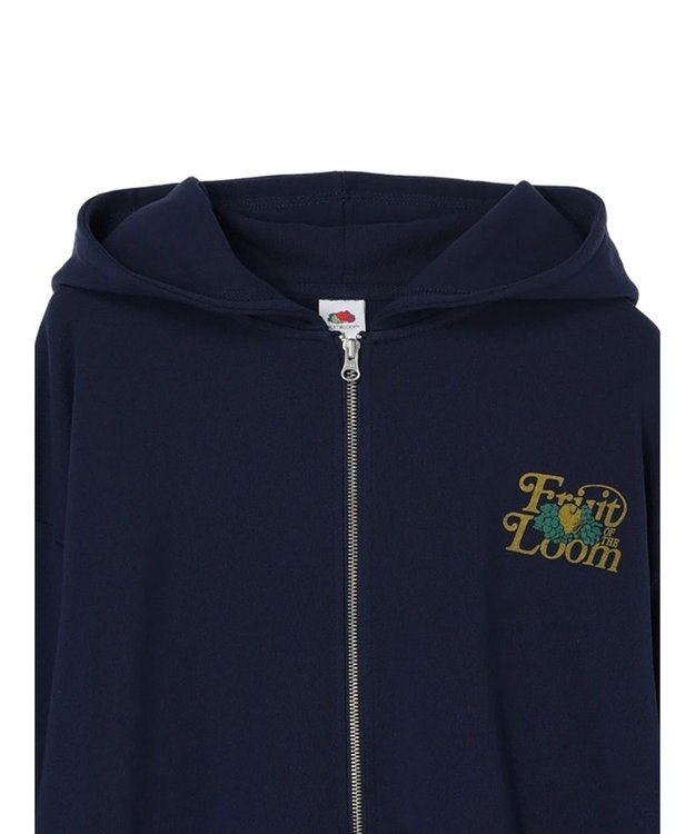 Green Parks ■ＦＲＵＩＴ　ＯＦ　ＴＨＥ　ＬＯＯＭ　ロゴパーカー Navy