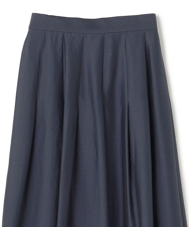 BEIGE， 【洗える】CARINATA / ウエストタックラップスカート Navy