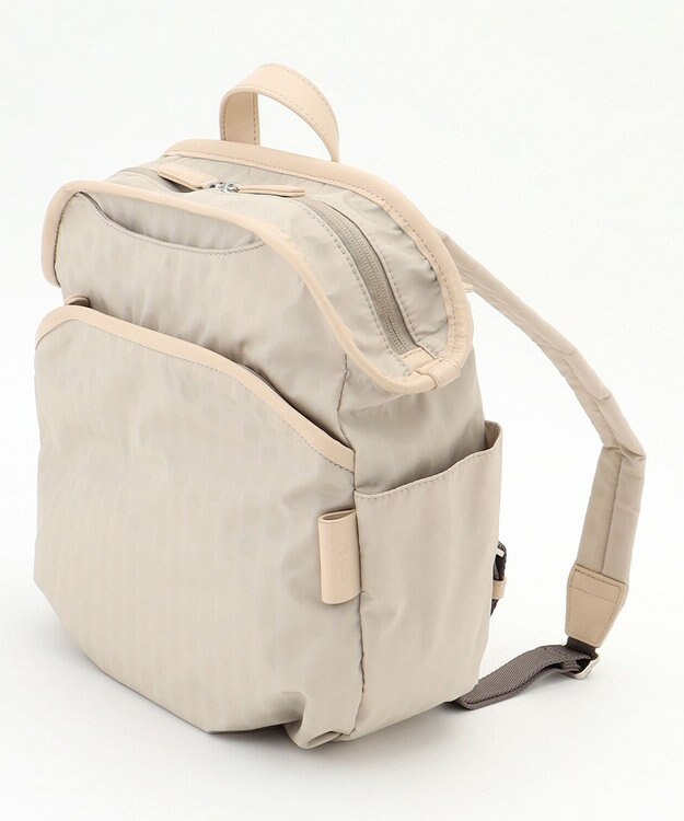 Y'SACCS Polka Dots　パイピングポケットコンパクトリュック アイボリー