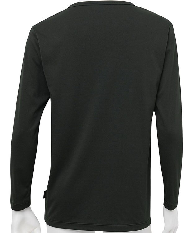 WACOAL MEN WACOAL MEN 【ウォームインナー】 Vネック 8分袖 あったかインナー 保温性 後裾長め設計 肌側微起毛 インナー WL5801 /ワコールメン ブラック