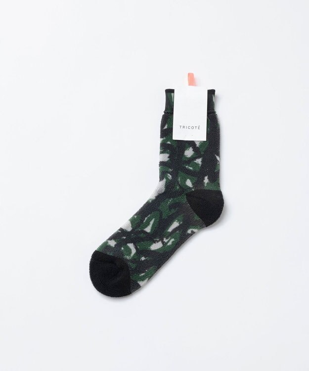 TRICOTE PAINT PILE SOCKS / PAINTパイルソックス 42GREEN