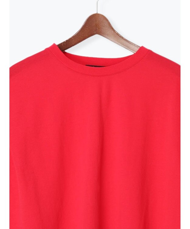 Te chichi 【接触冷感】ショルダータックTシャツ レッド
