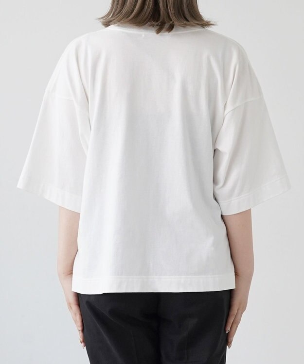 HAAG スマイルコットン FOOTBALL SHIRTS Tシャツ ホワイト