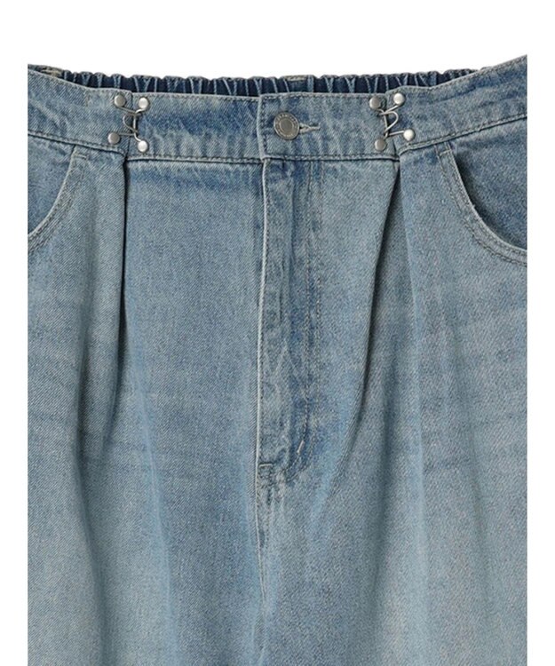 Green Parks ・ＥＬＥＮＣＡＲＥ　ＤＵＥグラデーションデニムパンツ Light Indigo