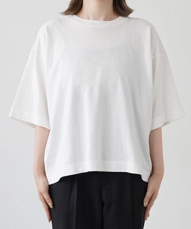 HAAG スマイルコットン FOOTBALL SHIRTS Tシャツ ホワイト