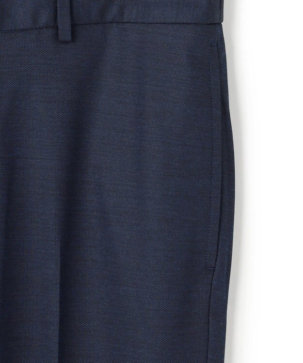 J.PRESS MEN 夏に嬉しい6つの高機能【セットアップ対応】【J.PRESS-POOL WOOL】ジャージーセットアップ スラックス ネイビー系9