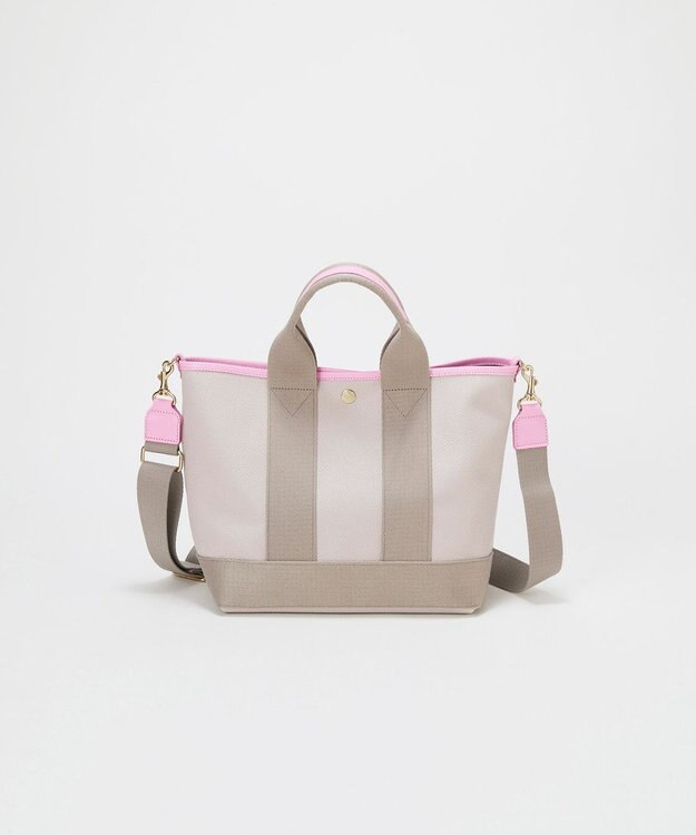 TOPKAPI 【Breath TOPKAPI】【26SS新色】SCOTCH GRAIN スコッチグレイントート バッグ M（ショルダー付き） グレー