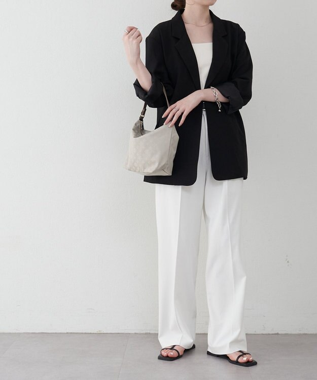 russet シンプルショルダーバッグ (CE-1243) Ecru