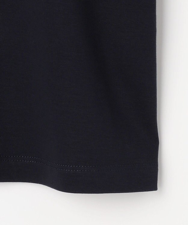 J.PRESS LADIES レースコンビ ボウタイ カットソー ネイビー系