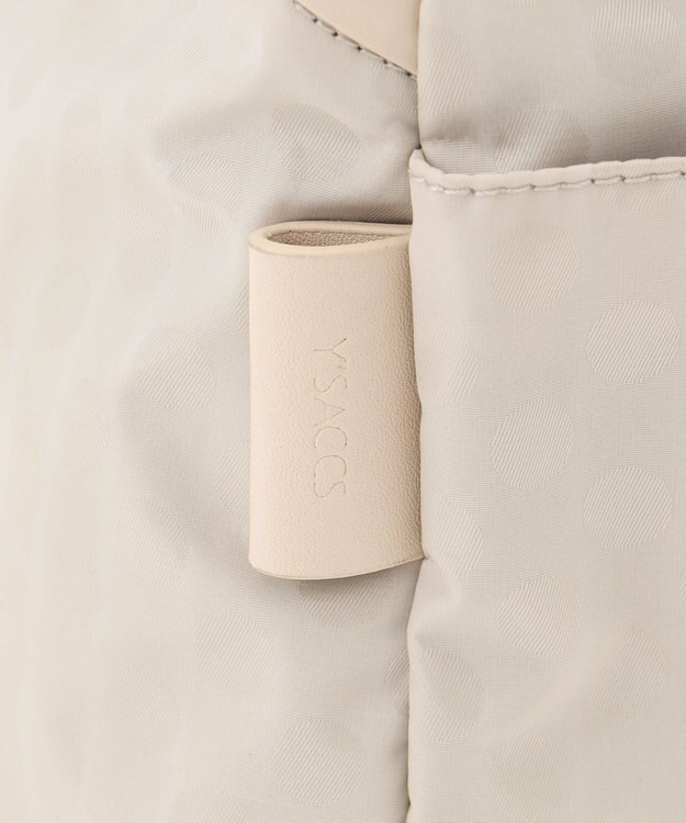 Y'SACCS Polka Dots　パイピングポケットコンパクトリュック アイボリー