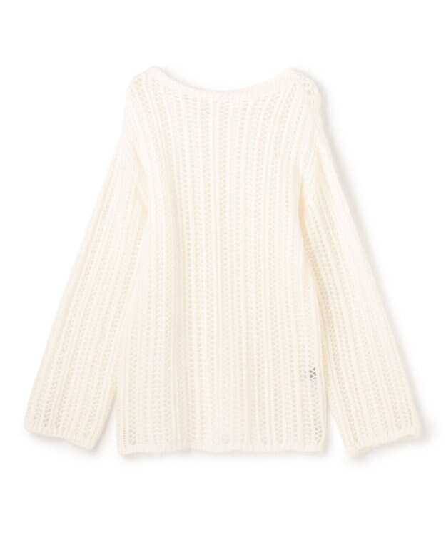 uncrave フィラメントモヘアニット プルオーバー オフ