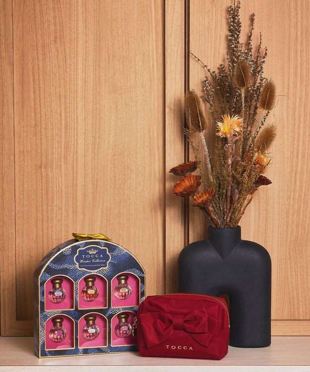 TOCCA RIBBON KNOT POUCH ポーチ 【新色】ワイン系