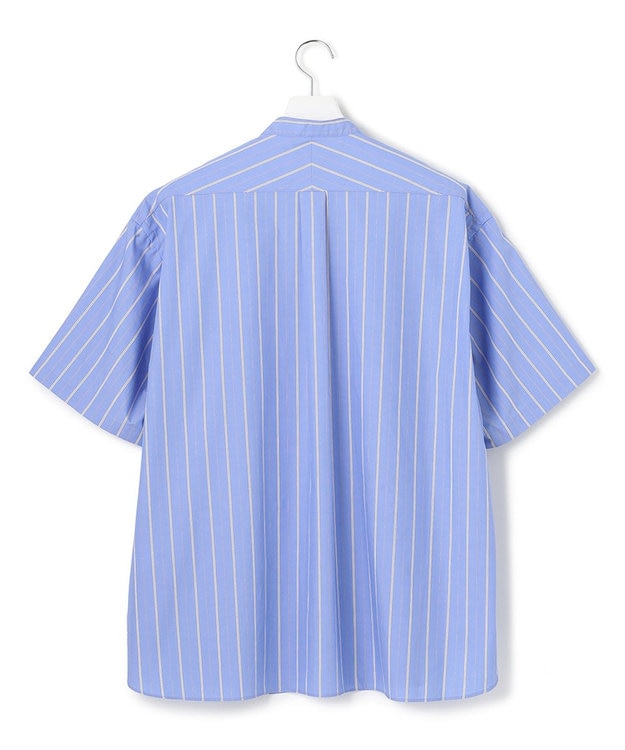 J.PRESS YORK STREET 【UNISEX】ストライプ シャツ ブルー系1
