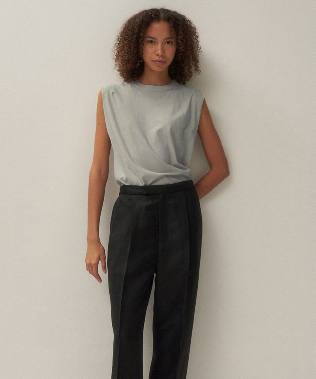 ATON FRESCA SINGLE JERSEY | タンクトップ SAX