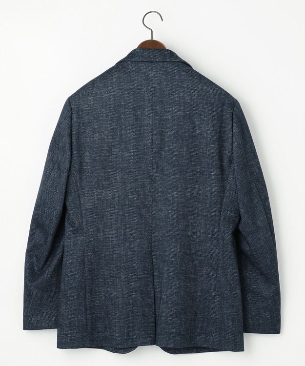 JOSEPH ABBOUD 【多機能/ストレッチ】ツィーディージャージー ジャケット ブルー系