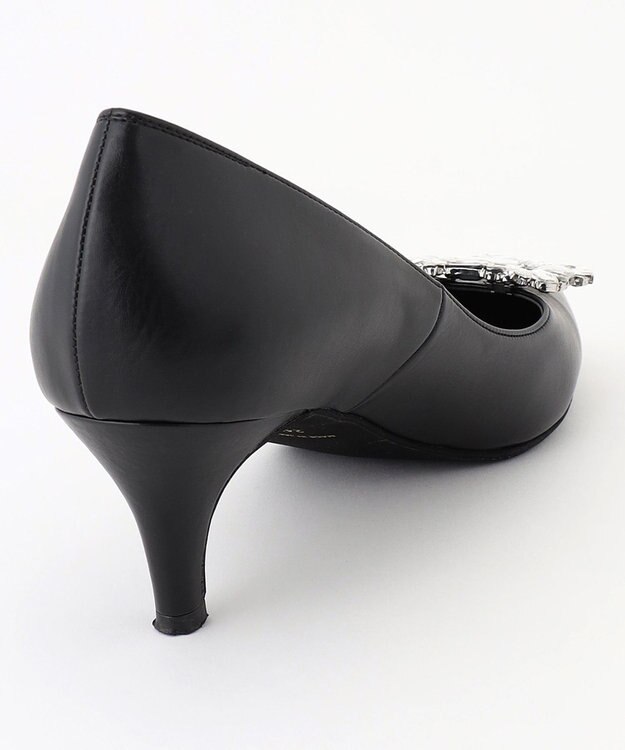 23区 【APPLAUDIR】ビジューパンプス ブラック系