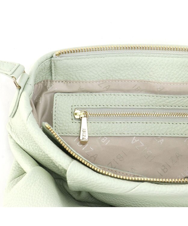 IBIZA エレガンシア　ショルダーバッグ ペールグリーン
