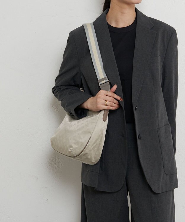 russet アレンジショルダーベルト【アイビーテープ】(CE-1146) Gray