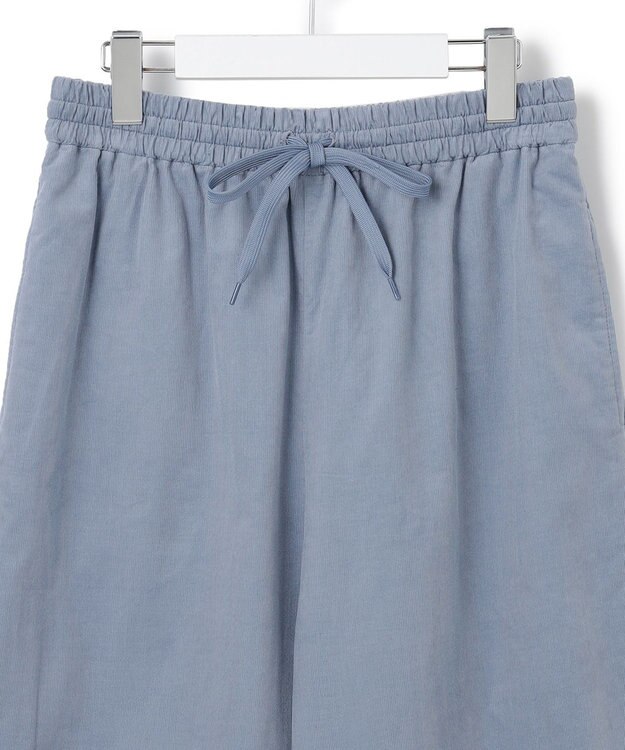 J.PRESS YORK STREET 【WOMEN】コーデュロイ ジョグパンツ ダルブルー系