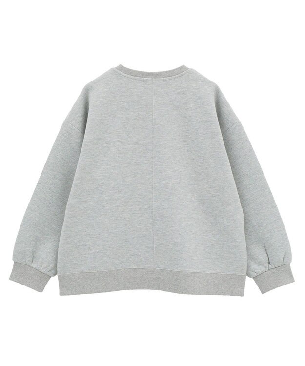 AMERICAN HOLIC サイドドットボタンポンチプルオーバー Light Gray Mixture
