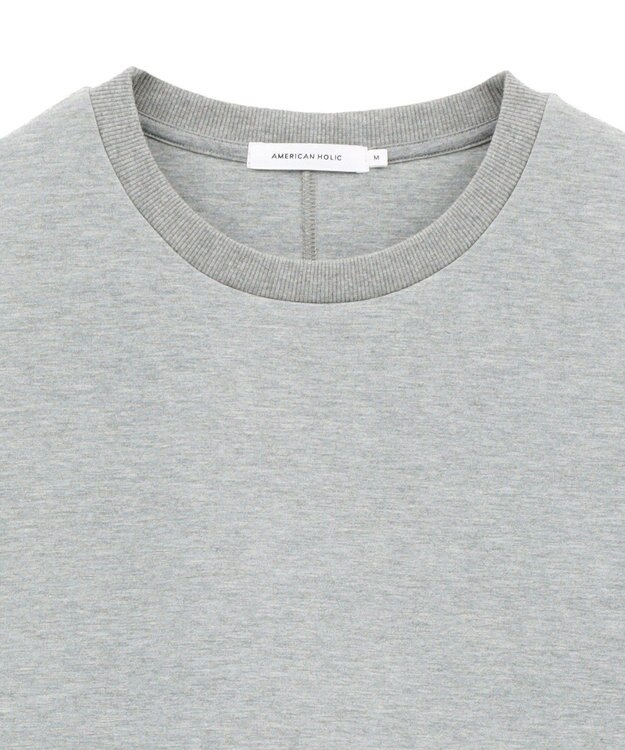 AMERICAN HOLIC サイドドットボタンポンチプルオーバー Light Gray Mixture