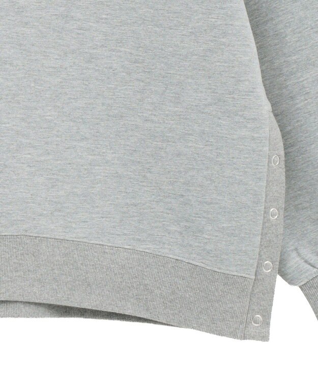 AMERICAN HOLIC サイドドットボタンポンチプルオーバー Light Gray Mixture