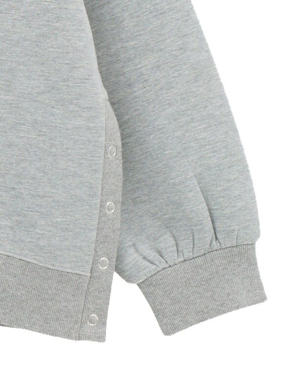 AMERICAN HOLIC サイドドットボタンポンチプルオーバー Light Gray Mixture