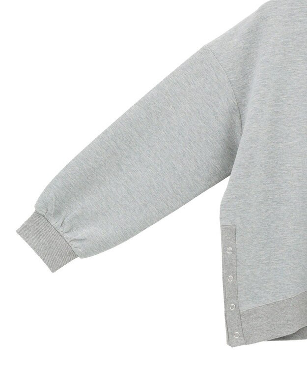 AMERICAN HOLIC サイドドットボタンポンチプルオーバー Light Gray Mixture