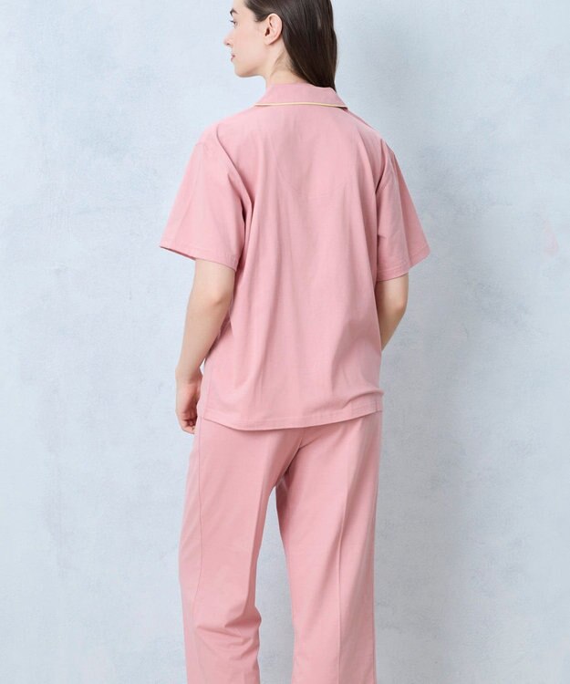 une nana cool 【綿100％】40ハイゲージ天竺半袖パジャマ MADE WITH LIBERTY FABRIC PI