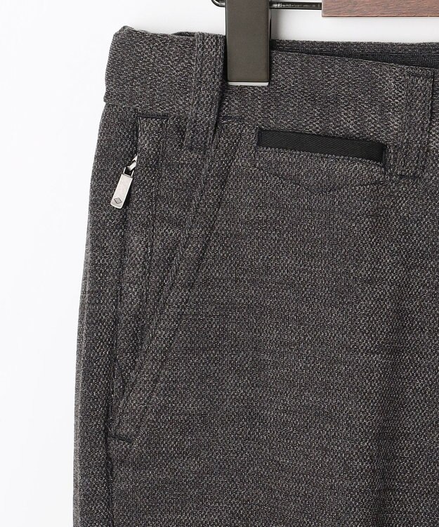 JOSEPH ABBOUD 【ウエストも伸びる！/暖かパンツ/オーガニックコットン使用】ライスコールストレッチパンツ グレー系