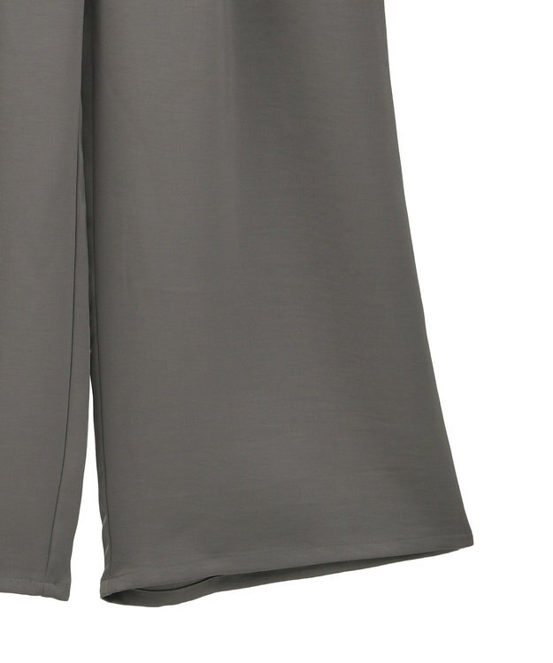 AMERICAN HOLIC サテンリラックスイージーパンツ Charcoal Gray