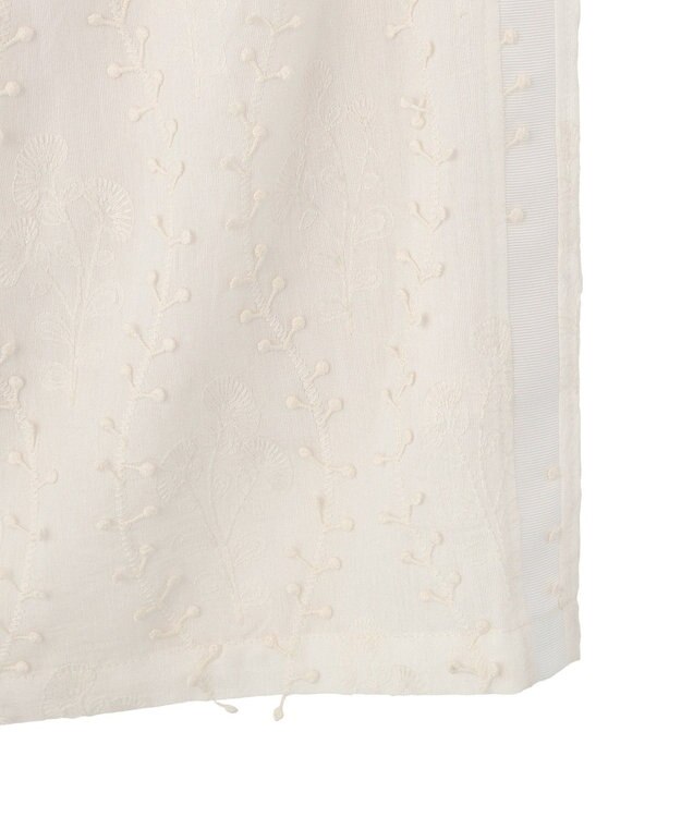 Green Parks ３Ｄレース刺しゅうスカート Ecru