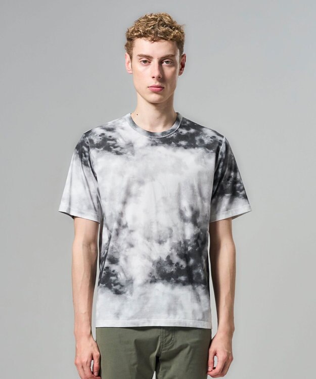 JOSEPH HOMME 【新柄】フォグプリントＴ　クルーネックTシャツ ライトグレー系3