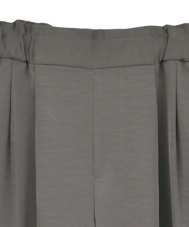 AMERICAN HOLIC サテンリラックスイージーパンツ Charcoal Gray