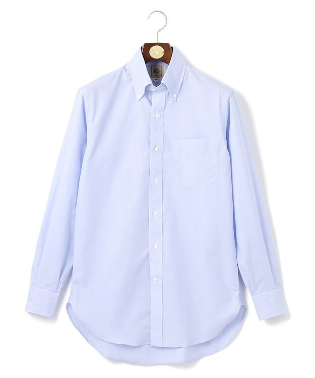 J.PRESS MEN 【Single Needle Tailoring / 形態安定】マイクロストライプ シャツ / B.D. ネイビー系1