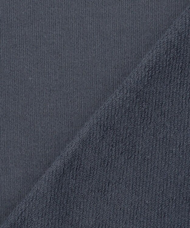 23区 S 【洗える】ライトコットンテリー ワイドスリーブ ロゴ カットソー ダルブルー系