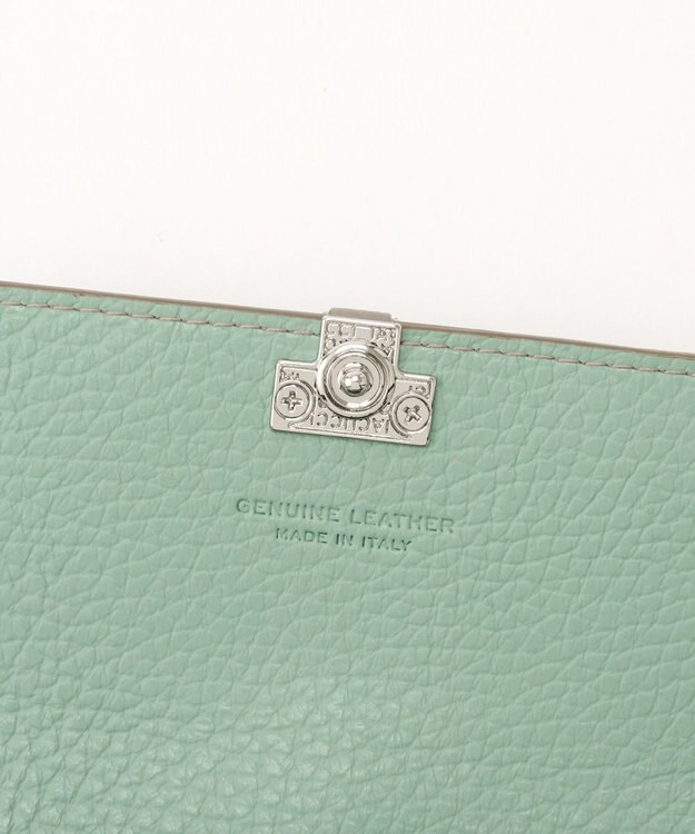 IACUCCI 【バイカラー】アバ ウォレット CERVO グレージュ